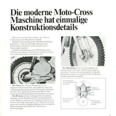 Husqvarna Moto Cross Programm 1969