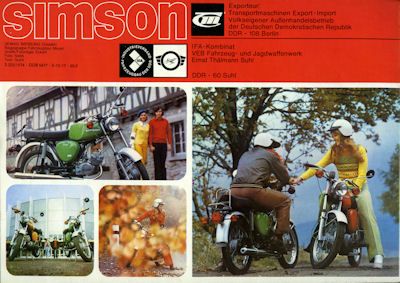 Simson S 50 B Prospekt 1974