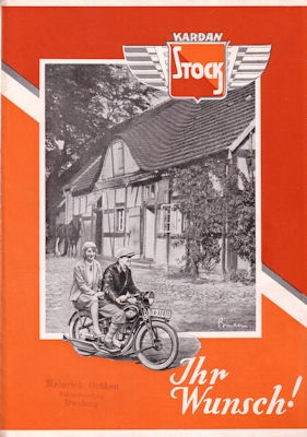 Stock Kardan 200 and 300 brochure 1930