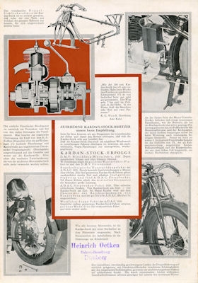 Stock Kardan 200 and 300 brochure 1930