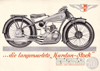 Stock GR 200 brochure ca. 1932