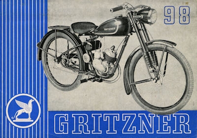 Gritzner 98 ccm Prospekt 1952