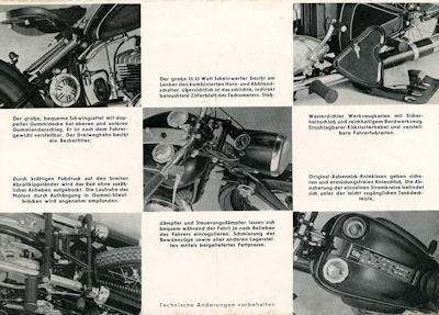 Rabeneick SM 125 brochure ca. 1951