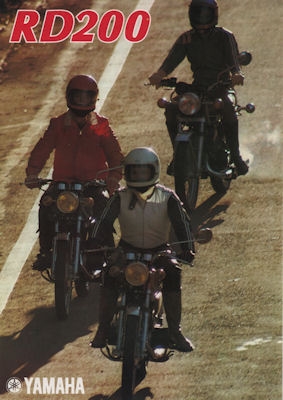 Yamaha RD 200 Prospekt 1976