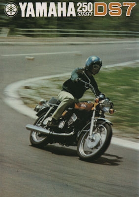 Yamaha 250 Street DS7 Prospekt ca. 1972