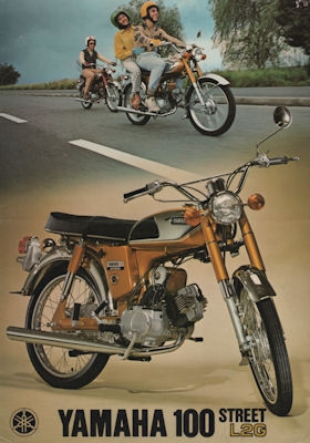 Yamaha 100 Street L2G Prospekt ca. 1971