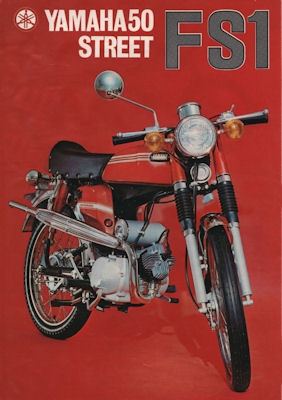 Yamaha 50 Street FS1 brochure ca. 1972