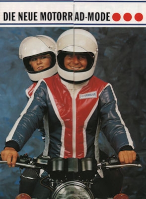 Yamaha Motorrad-Mode Prospekt 1977