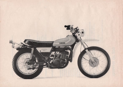 Yamaha DT 250 Prospekt 1976