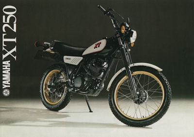 Yamaha XT 250 brochure 1980