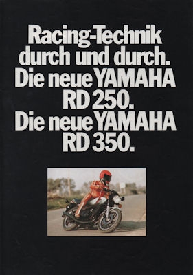 Yamaha RD 250 / 350 Prospekt 1980