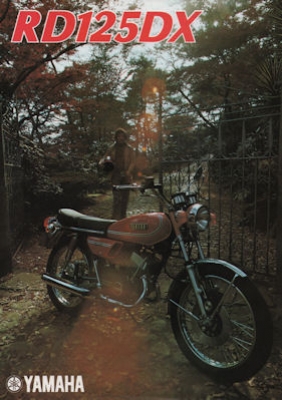 Yamaha RD 125 DX Prospekt 1976