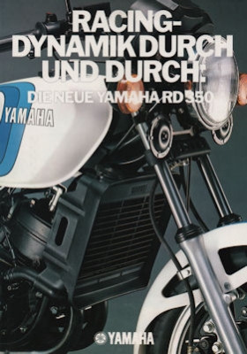 Yamaha RD 350 brochure 1980