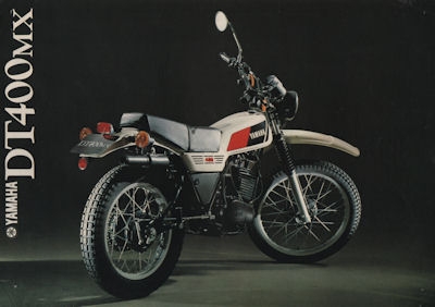 Yamaha DT 400 Prospekt 1978