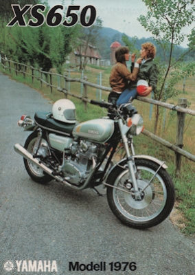Yamaha XS 650 Prospekt 1976