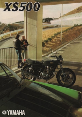 Yamaha XS 500 Prospekt 1976