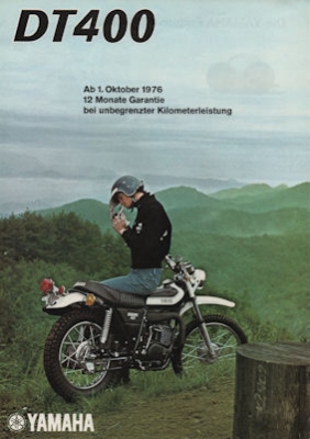 Yamaha DT 400 Prospekt 1976