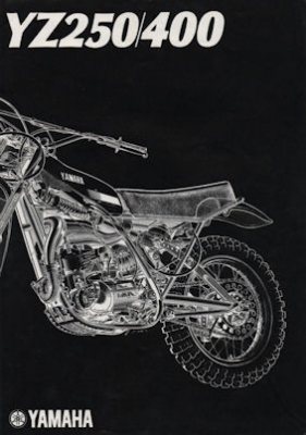 Yamaha YZ 250/400 Prospekt 1976