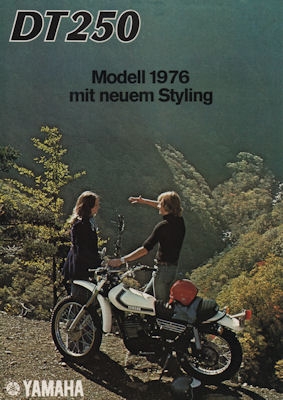 Yamaha DT 250 Prospekt 1976