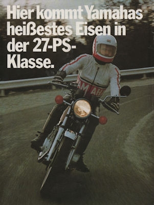 Yamaha 27-PS-Klasse Prospekt 1977