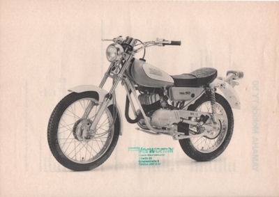 Yamaha TY 50 Prospekt 1976