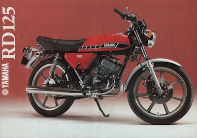 Yamaha RD 125 Prospekt 1978