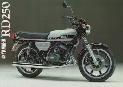 Yamaha RD 250 Prospekt 1978