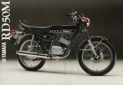 Yamaha RD 50 M Prospekt 1978