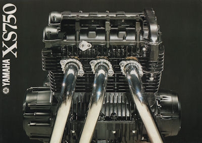 Yamaha XS 750 Prospekt 1978