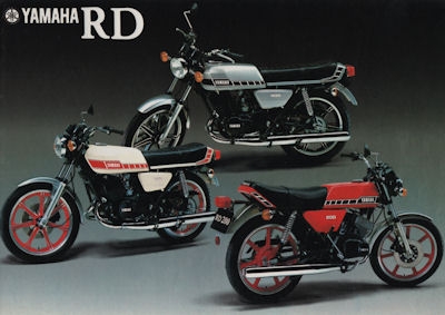 Yamaha RD 200 250 400 Prospekt 1979