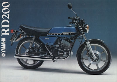 Yamaha RD 200 Prospekt 1978