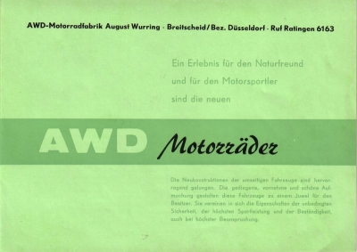 AWD brochure 1950-1960