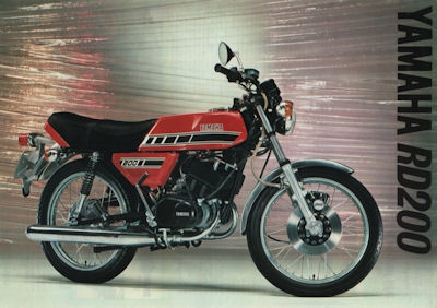 Yamaha RD 200 Prospekt 1977