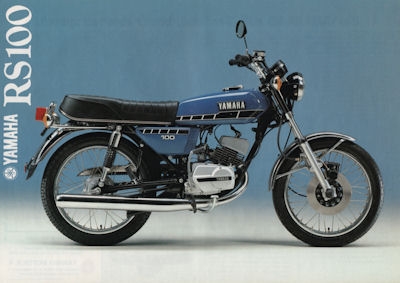 Yamaha RS 100 Prospekt 1978