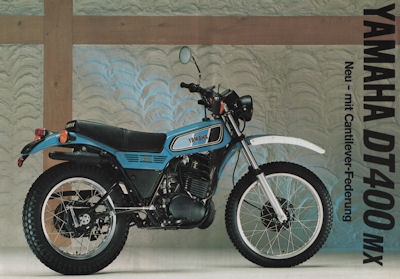 Yamaha DT 400 MX Prospekt 1977