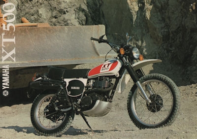 Yamaha XT 500 Prospekt 1978