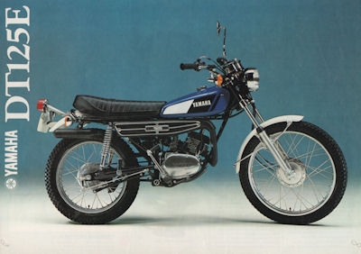 Yamaha DT 125 E Prospekt 1978