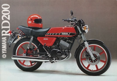 Yamaha RD 200 Prospekt 1979