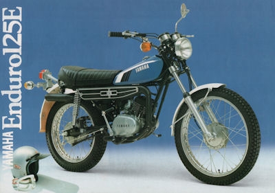 Yamaha Enduro 125 E Prospekt 1979