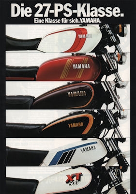 Yamaha 27 HP class brochure 10.1979