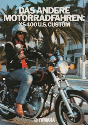 Yamaha XS 400 U.S.Custom brochure 1980