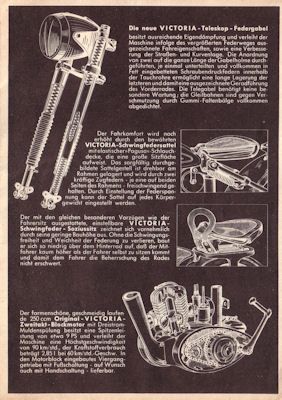 Victoria KR 25 Aero brochure 1950