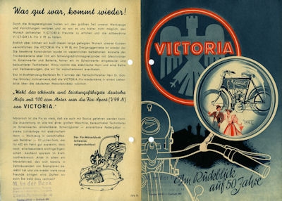 Victoria V99 BL Fix brochure 1950