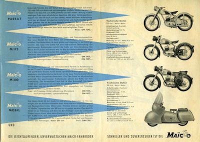 Maico program 1954