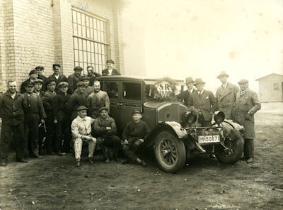 Foto Pkw unbekannt 1920er Jahre