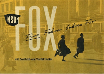 NSU Fox brochure 4.1950