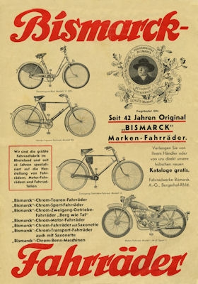 Bismarck program 1938