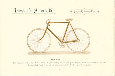 Aurora Fahrrad Programm 1898