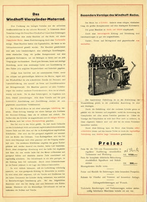 Windhoff 4 Prospekt 1927