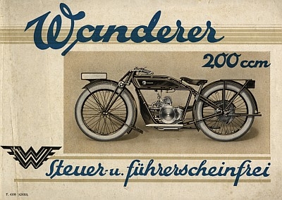 Wanderer 200 ccm Prospekt 4.1929